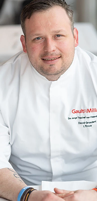 David Grosdent - Chef du restaurant L’Envie