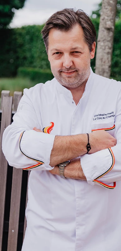 Christophe Pauly - Chef du restaurant Le Coq aux Champs