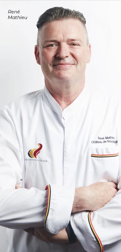 René Mathieu - Chef du restaurant Château de Bourglinster (La Distillerie)
